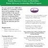 FRCD 2022 Parent Advocacy Leadership (PAL)Training Program (Webinar Series)