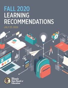 First Page of Illinois State Board of Education (ISBE) - Fall 2020 Learning Recommendations