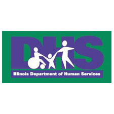 Department of Human Services Illinois logo