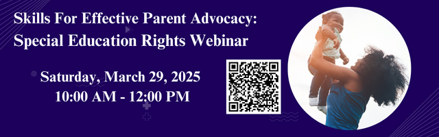 Mother lifting up child Event information: Skills For Effective Parent Advocacy: Special Education Rights Webinar Mar 29, 2025 10:00 AM